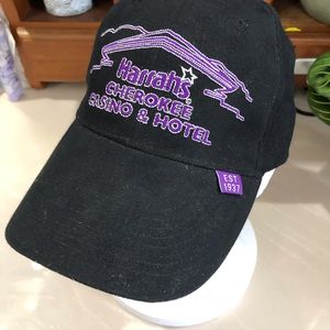 Vtg harrahs cherokee casino and hotel hat